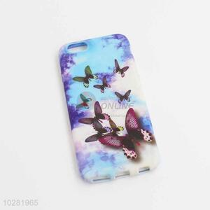 Butterfly Pattern Water Paste Hard Mobile Phone Shell Phone Case For iphone6/6Plus