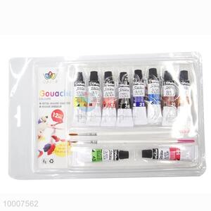 Wholesale 10-color 12ML Gouache Color Paints Set