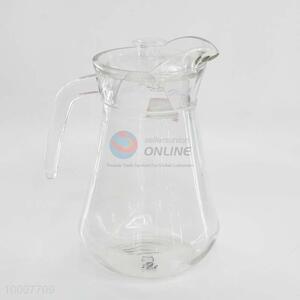 Duckbilled Glass Tea Pot With Lid