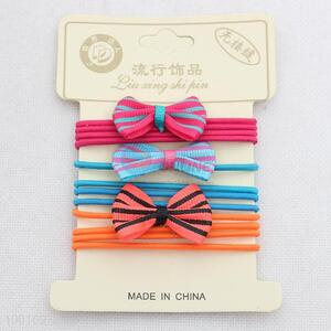 High Quality Scrunchy Bowtie Rope Elastic Hair Bands