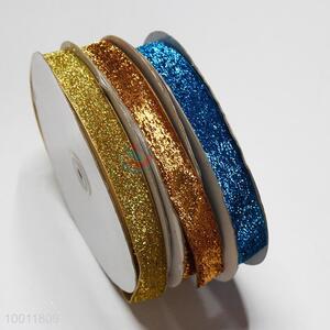 New arrivals 2.5cm glitter ribbon