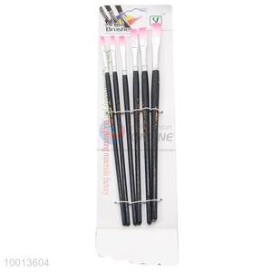 Wholesale Black Handle Artist Brush With Pink Brush