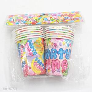 Wholesale Paper Party Supplies Cup 10pcs/bag