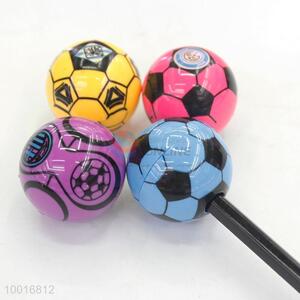 Plastic ball shaped pencil sharpener