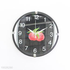 New Round Plastic Wall Clock