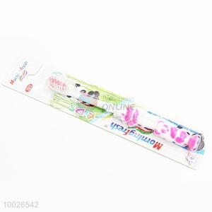 Wholesale Children Plastic Toothbrush with Panda Shaped Handle