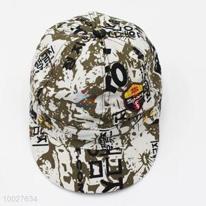 New designs kids camouflage flat peaked cap