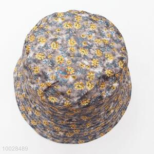 Vintage printing wholesale sun cap and hat bucket hat