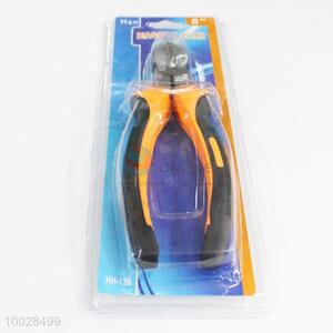 8Cun Black and Orange Handle High Quality Diagonal Plier