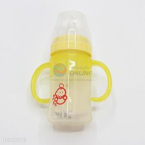 150ML Double Handle Silica Gel Baby Feeding-bottle