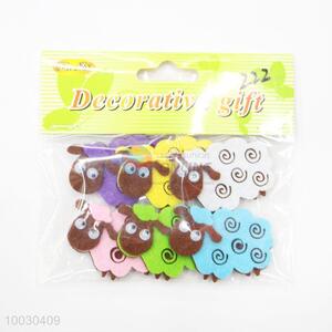 Wholesale Sheep Septempunctata Shape Felt Decorative Gift