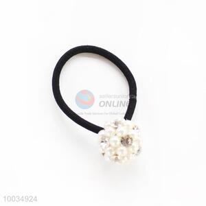 Pearl Ball Girls Hair Accessories Elastic Hair Band Hair Ring