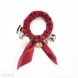 Red Hair Accessories Elastic Hair Band Hair Ring