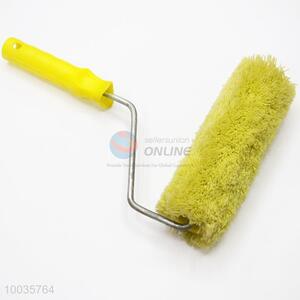 Wholesale 10 Inch Plastic Yellow Handle Paint Brush/Roller Brush/Wall Paint Brush