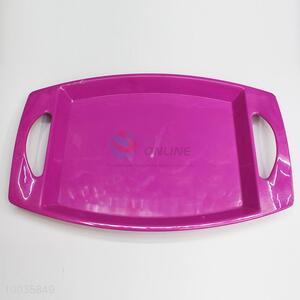 27*41CM multifunction purple melamine tray