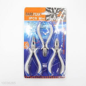 Hot Sale Hand Tool Steel Adjustable 4.5 Inch 3 Pieces Mini Pliers