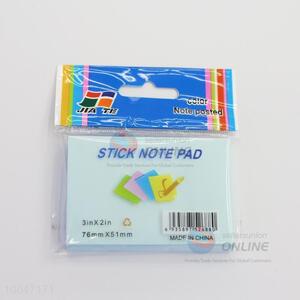 7.6*5.1CM Sticky Note Pad With Colorful Pages/Sticky Notes