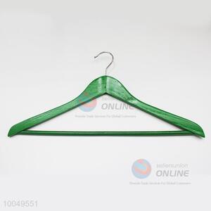 High Quality Green Wooden Hanger/Clothes Rack