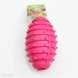 Cheap Pet Dog Toys 10cm Grenades Shape TPR Dog Dental Toy