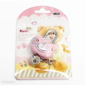 Pink Cartoon Pattern Security Lock