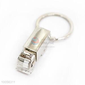 High Quality Zinc Alloy Key Chain Silver Gift