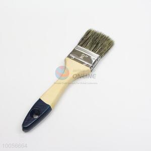 2 inch wall decorative paint brush/bristle brush with wooden handle