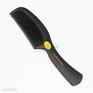 Professional barber black plastic hair comb