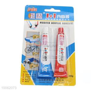 Wholesale Double AB Glue Modifed Acrylic Adhesive For Ceramic/Jewllery/Plastic/Rubber/Metal