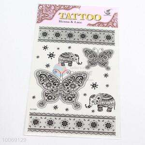 Hot Sale Lace Stylish Elegant Series White&Black Lace Bracelets Body Art Stickers Temporary Tattoos Sticker