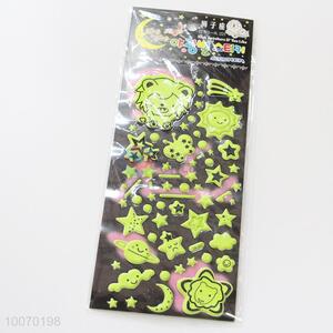 New decoration Leo ahesive luminous sticker