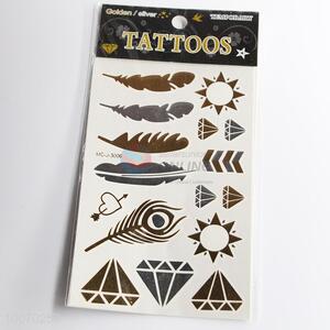 Stylish fake body temporary tattoo