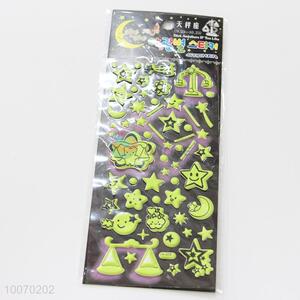 Low price Librae ahesive luminous sticker