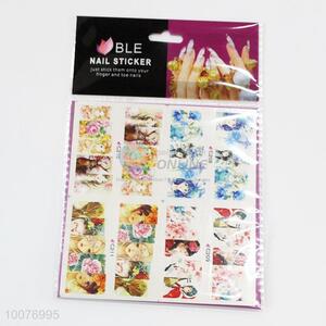 Hot fashion decal art nail sticker