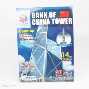 Bank of China Tower Building Cube Fun 3D Puzzle