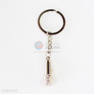 Microphone Zine Alloy Metal Key Chain/Key Ring