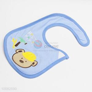 Cute little bear embroidery baaby saliva towel