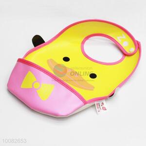 Yellow duck shaped baby bibs/feeding bibs