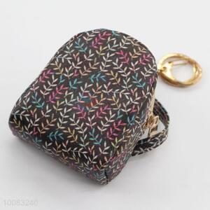 Cute mini schoolbag wallet coin purse