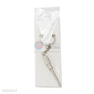 High Quality Silvery Screwdriver Shaped Zine-alloy Metal Key Chain