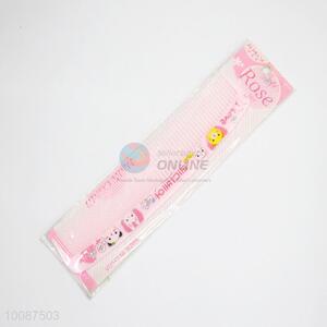 China factory cute printed pink plastic combs/hair combs