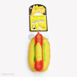 Hot Dog Shaped Pet Toy