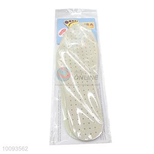 Wholesale natural PU anti-microbial insole shoe-pad foot pad sock lining