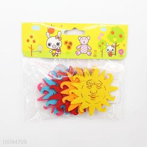 Popular colorful sunflower nonwoven felt for handicrafts