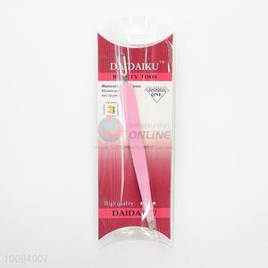 Popular Pink Girls' Eyebrow Tweezers, Stainless Steel Manicure Implement