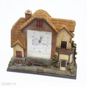 Popular retro style 3d resin digital clock