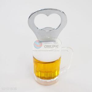 2016 Cheap price high quality wineglass shape bottle opener