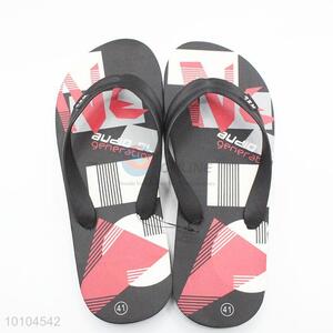 Colorful eva printed flip flops
