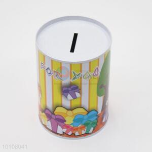 High quality zip-top can shape tinplate money box