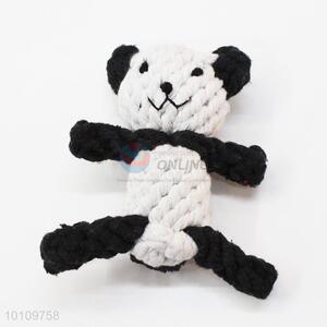 Panda Hemp Rope Pet Toy From China