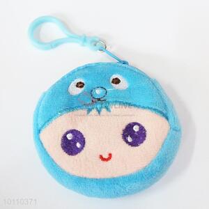 Cute blue cartoon change purse/coin holder